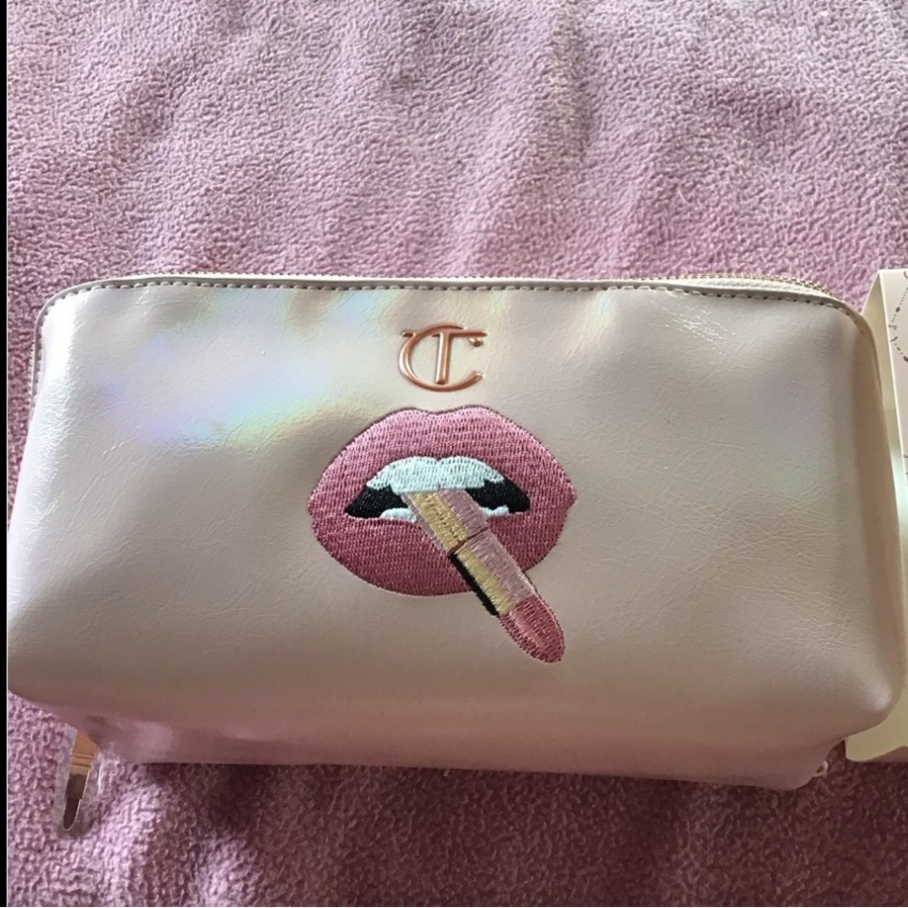 Charlotte Tilbury Pillow Talk Makeup Bag - Cream